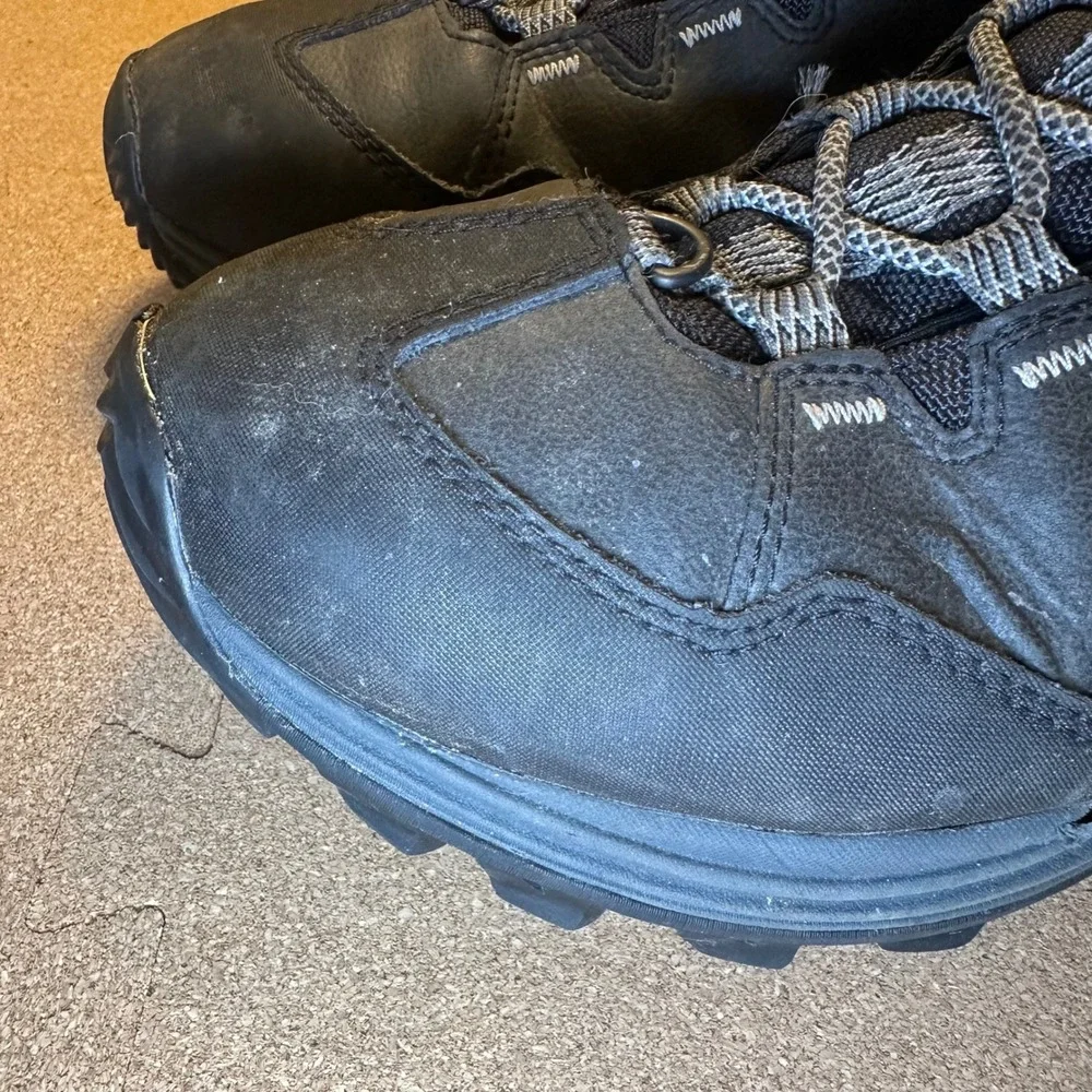 Merrell Hiking Boots Men 12 Black Thermo Rogue Waterproof Insulated GORE-TEX